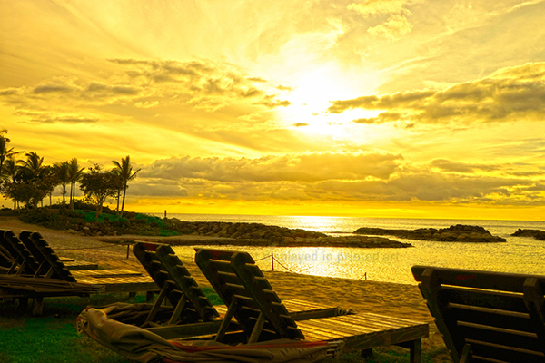 Transcendent Sunset over the South Seas by William Stanek