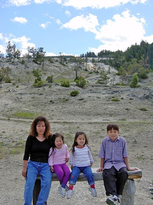 The Stanek Family - Fun at Yellowstone National Park