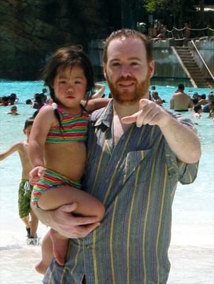 William Robert Stanek and his daughter