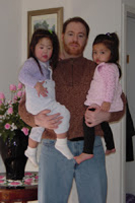 William Robert and his daughters