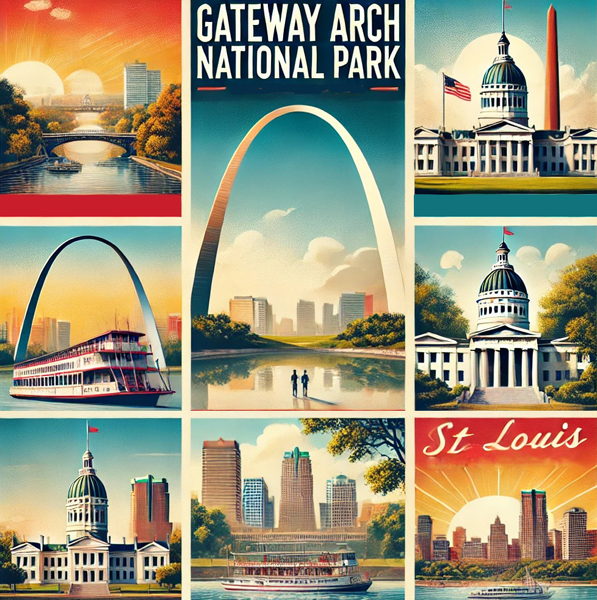 Iconic Arch: Gateway Arch National Park