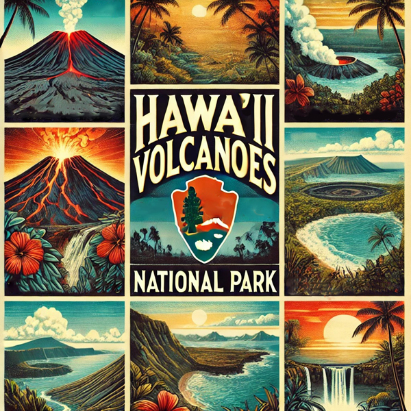 Volcanic Landscapes: Hawai'i Volcanoes National Park