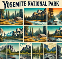 Iconic Landscapes: Yosemite National Park