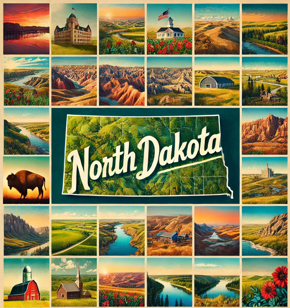 North Dakota Banner